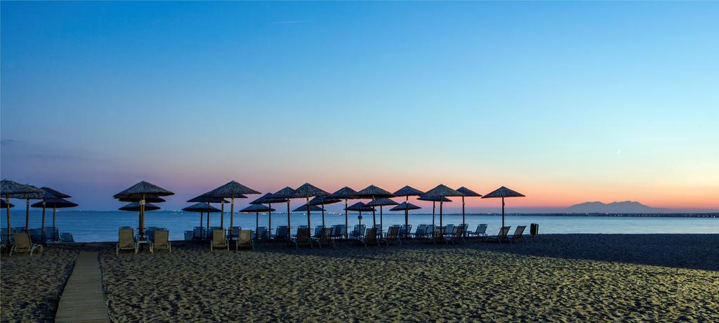 Coral Blue Beach Hotel Gerakini Exterior foto